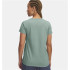 T-shirt Manches Courtes Under Armour Logo Ss Femme Verte