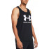 Camiseta de Fitness Under Armour Sportstyle Logo Tank Homem Preto