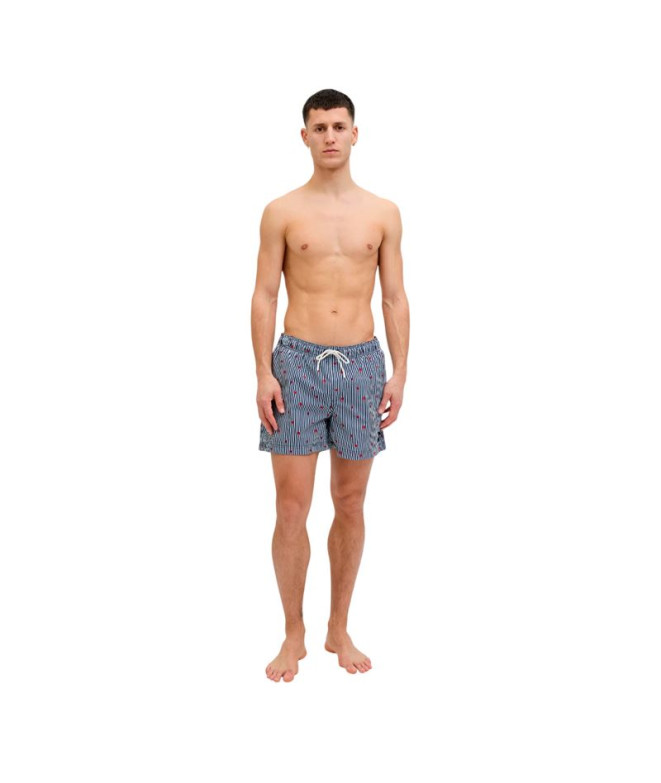 Pantalon Jack and Jones Jpstmaui Jj Mini Stripe...