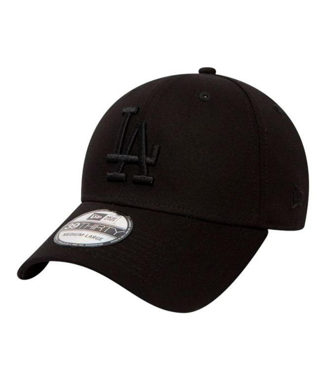 Gorra New Era LEAGUE ESSENTIAL 39THIRTY LA DodgersBLKBLK Hombre