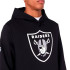 Sudadera New Era NOS NFL REGULAR Las Vegas Raiders BLKWHI Hombre