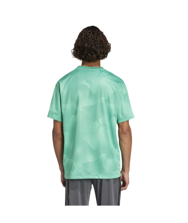 Camiseta adidas Tiro Np Hombre Verde/Blanco