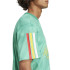 Camiseta adidas Tiro Np Homem Verde/Branco