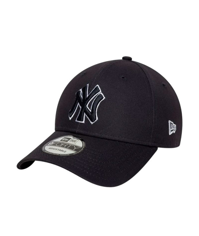 Casquette New Era Outline 9Forty Neyyan Homme Marine