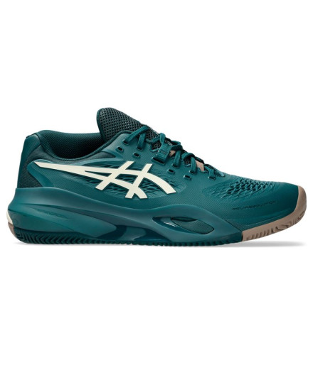 Chaussures de Tennis ASICS Gel-Resolution X Clay Homme Vert