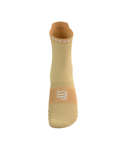 Meias de Running Compressport Pro Racing V4.0 Trail Laranja