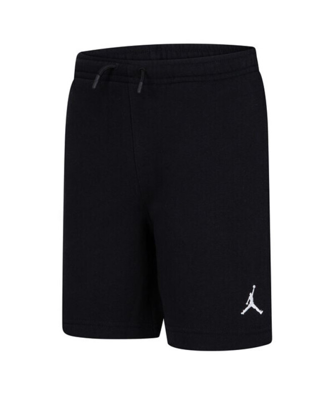 Pantalón Jordan Mj Brooklyn Flc Ess Short Niño Negro