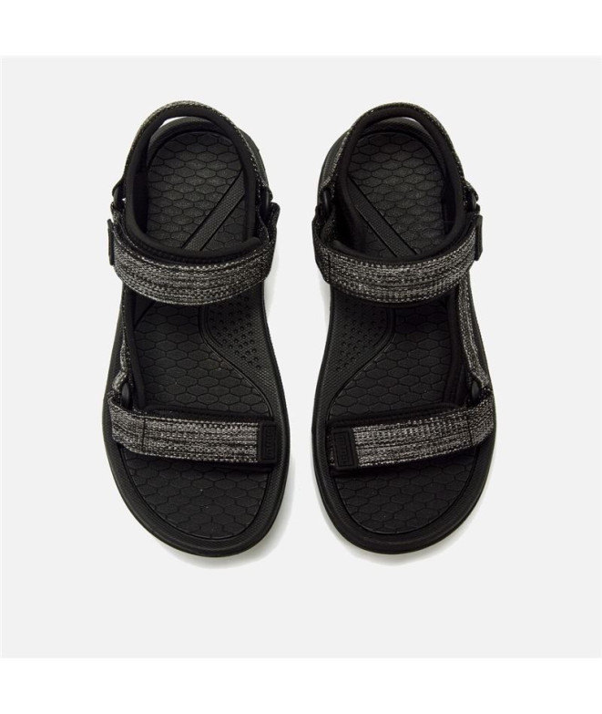 Sandalias Mustang 2025 V Attitude Mujer Negro