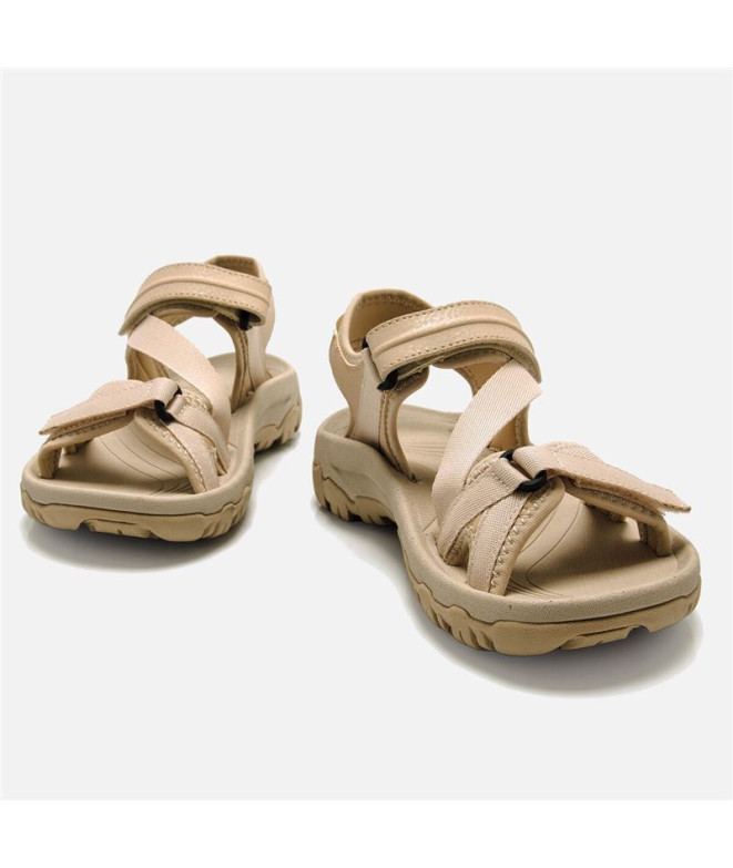 Sandalias Mustang 2025 V Attitude Mujer Beige