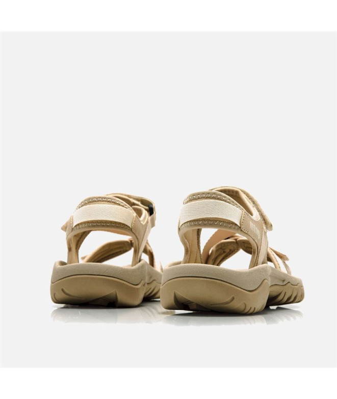 Sandalias Mustang 2025 V Attitude Mujer Beige