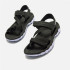 Sandálias Mustang 2025 V Attitude Mulher Canvas Preto