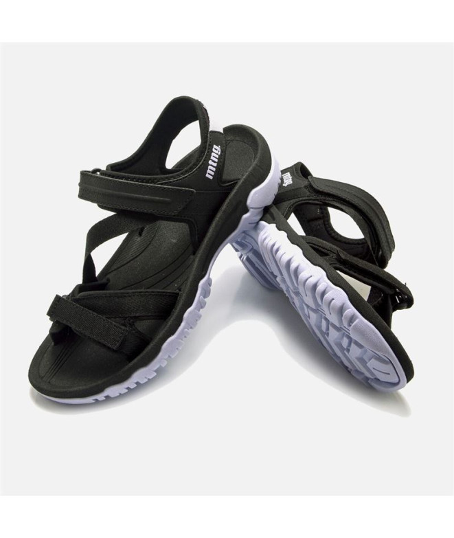 Sandales Mustang 2025 V Attitude Femme Toile Noir