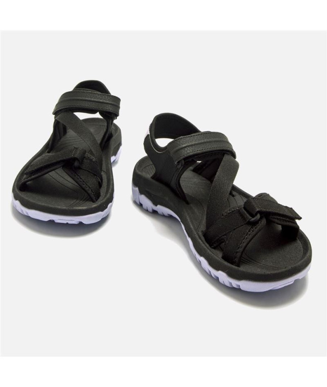 Sandales Mustang 2025 V Attitude Femme Toile Noir