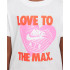 Camiseta Nike Nkg Love To The Max Graphic Te Niña Blanco