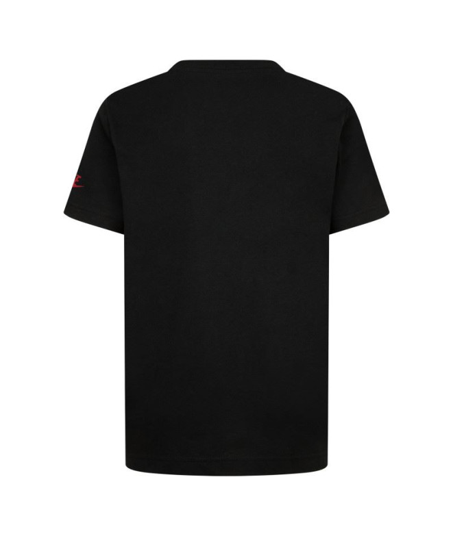 Camiseta Nike Nkb Nike Air Boxy Infantil Negro