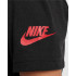 Camiseta Nike Nkb Nike Air Boxy Infantil Preto