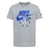 Camiseta Nike Nkb Nike Air Boxy Infantil Cinza