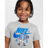 Camiseta Nike Nkb Nike Air Boxy Infantil Cinza