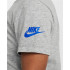 Camiseta Nike Nkb Nike Air Boxy Infantil Cinza