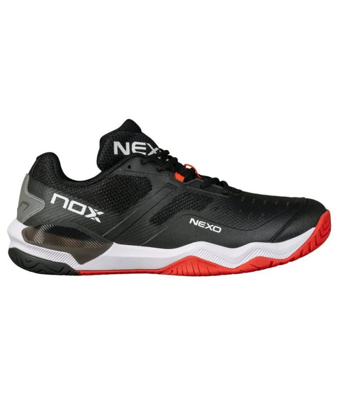 Zapatillas de Pickleball Nox Pickleball Lux Nexo Negro/Rojo