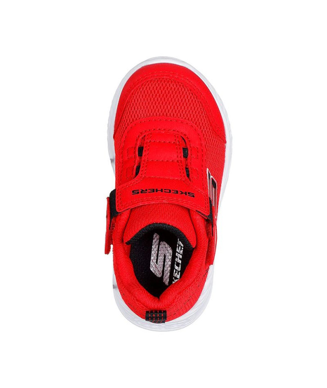 Chaussures Skechers Nitro Sprint Enfant Rouge