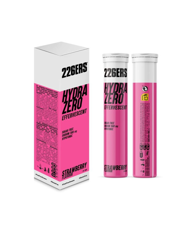 Tabletes 226ERS Hydrazero Efervescentes 20 Morango