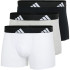 Slip adidas Slip Active Flex Cotton Homme Blanc/Gris/Noir