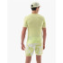 Camiseta de Trail Compressport Trail Racing Ss Homem Amarelo