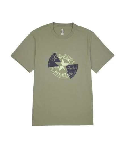 Camiseta Converse Cnvb Dissected Chuck Patch Ss Menino Verde