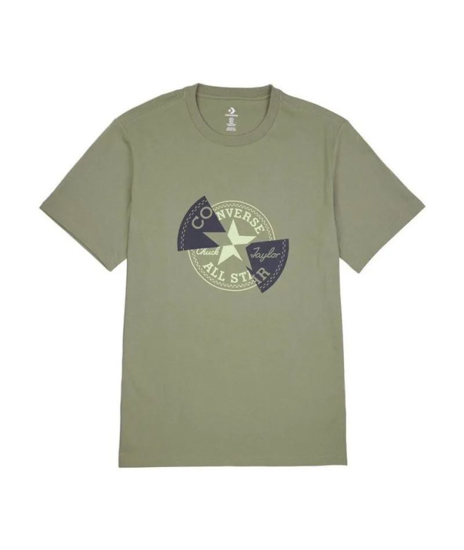 Camiseta Converse Cnvb Dissected Chuck Patch Ss Niño Verde