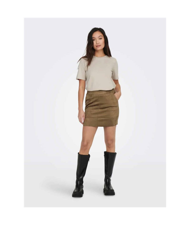 T-shirt Only Onlonly S/S Noos Silver Lining Femme