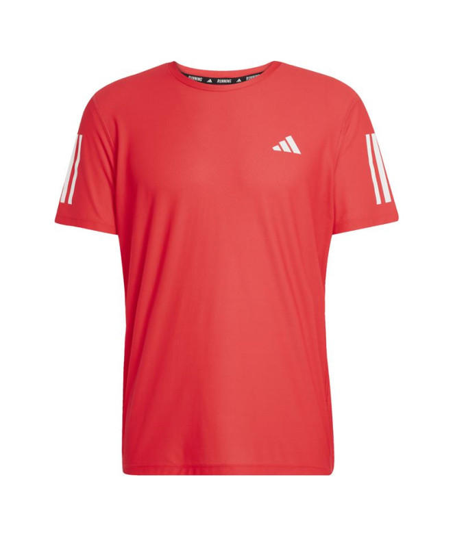 Camiseta de Running adidas Own the Run Hombre Rubpur