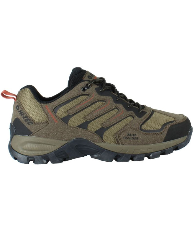 Zapatillas de Montaña Hi-Tec Cervus Low WP Hombre Chocolate