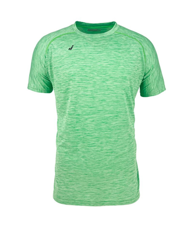Camiseta de montaña Joluvi Diamond Hombre Verde Manzana