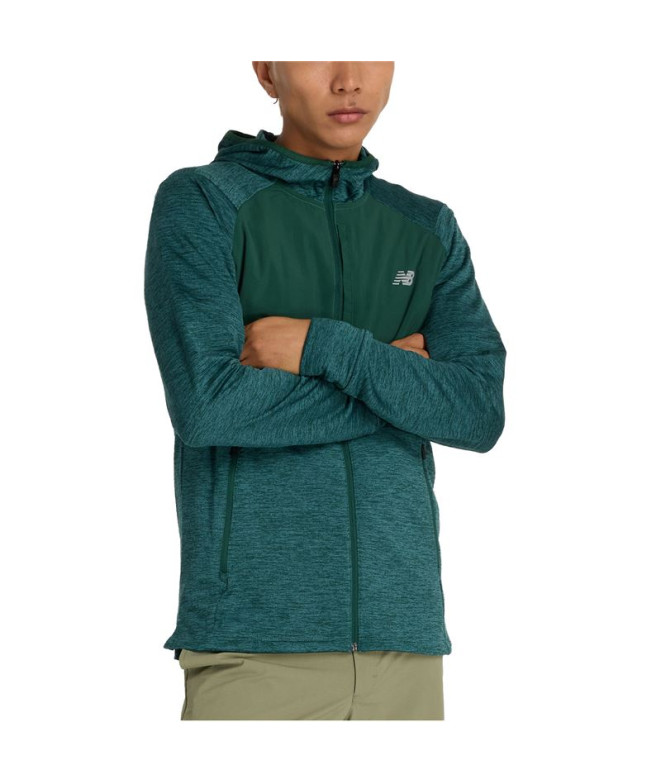 Sudadera New Balance Heat Grid Hooded Full Zip Hombre
