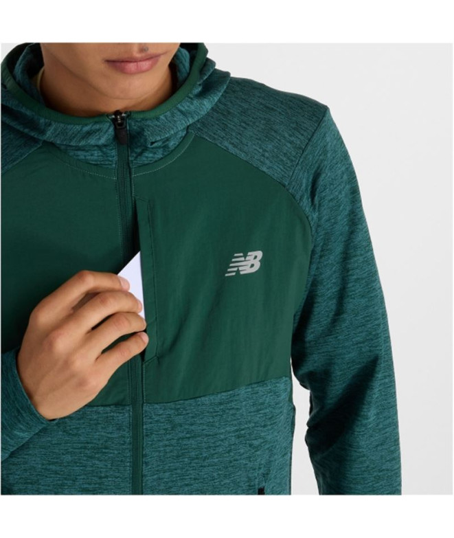 Sudadera New Balance Heat Grid Hooded Full Zip...