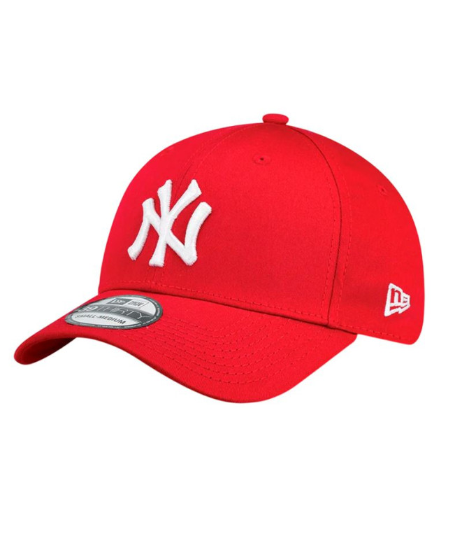Gorra New Era 39THIRTY LEAGUE BASIC New York Yankees SCARLET/WHT Hombre