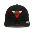 Boné New Era Chicago Bulls NBA Cor Oficial da Equipa 9SEVENTY Stretch Snap Preto