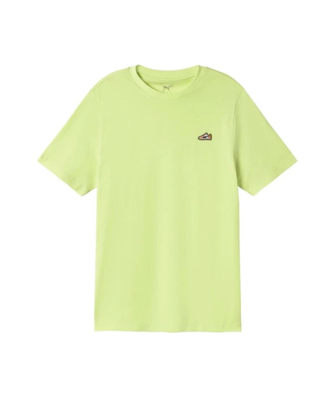 Camiseta Puma Mens SneakerCool Cucumber Hombre