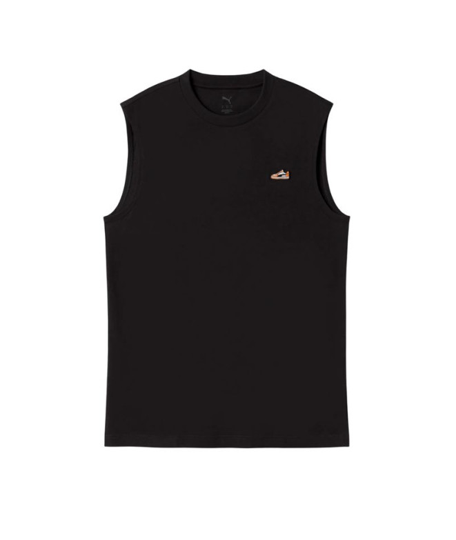Camiseta Puma Mens Sneaker Tank, Black Hombre