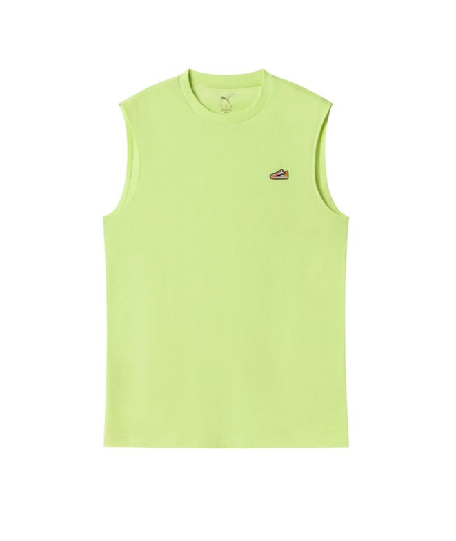 Camiseta Puma Mens Sneaker Tank,Cool Cucumber Hombre