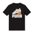 Camiseta Puma Verão Meninos Preto Infantil