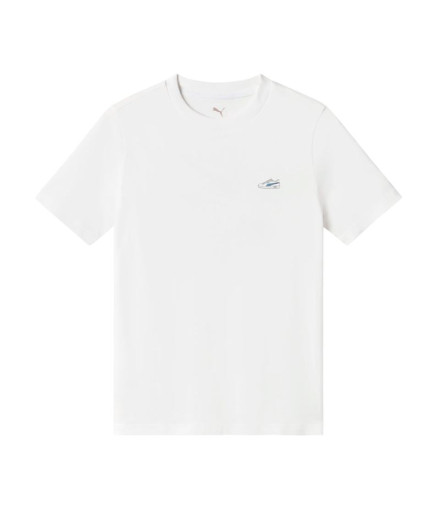 Camiseta Puma Verão Meninos Branca Infantil Camiseta Puma Verão Meninos Branca Infantil