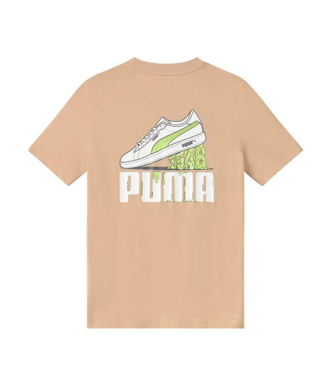 Camiseta Puma Summer Boys Infantil Marrón