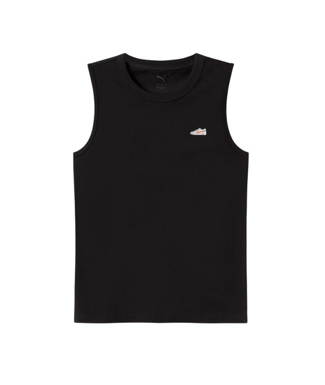 Camiseta Puma Summer Boys Tank, Black Infantil
