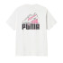 Camiseta Puma Sneaker Graphic, Branco Homem