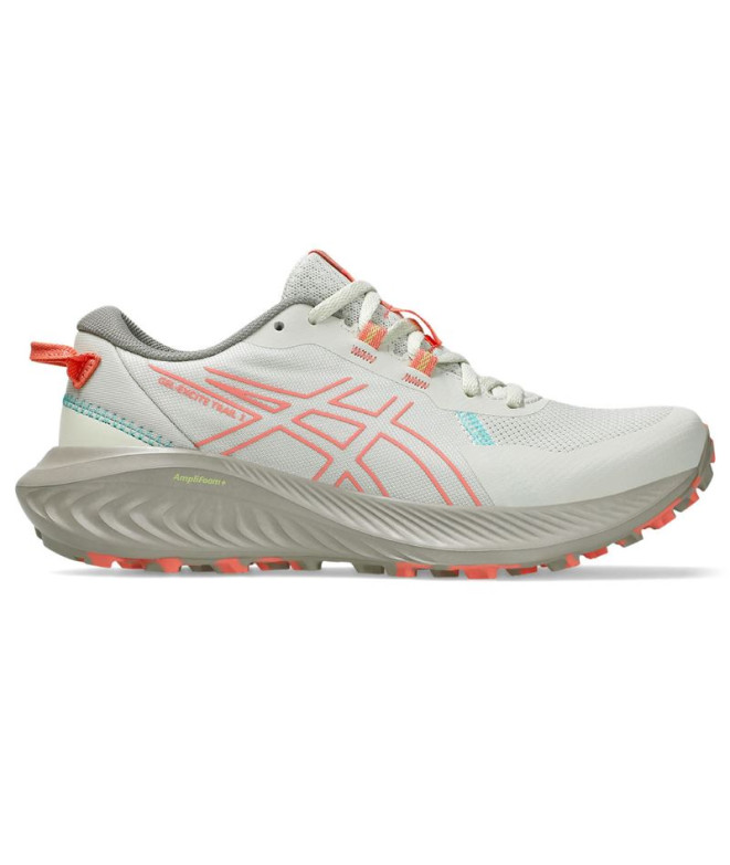 Zapatillas de Trail ASICS Gel-Excite Trail 2 Mujer Gris/Guava
