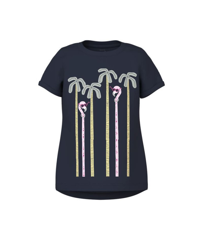 Camiseta name it Nmfvix Infantil Navy Blazer
