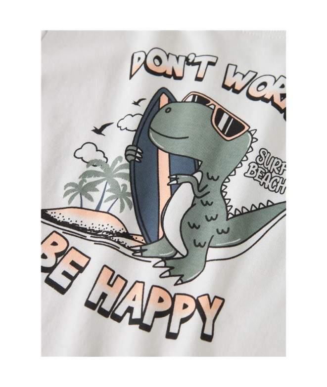 Camiseta nomeie-a Nmmvagno Loose Infantil...