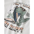Camiseta name it Nmmvagno Loose Infantil Bright Blanco